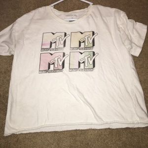 MTV crop top T shirt